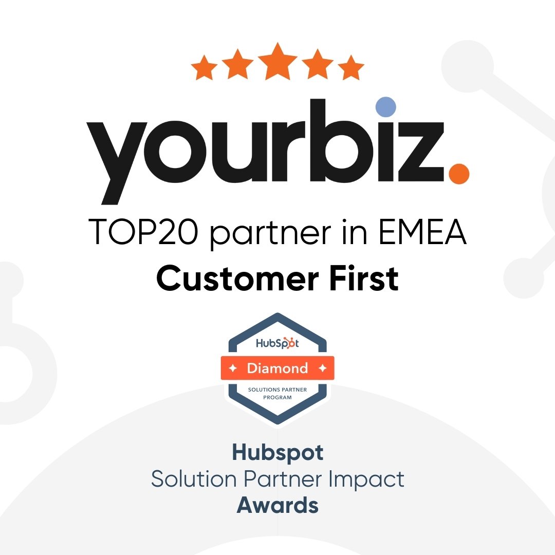HubSpot Solutions Partner Impact Awards - Customer First EMEA